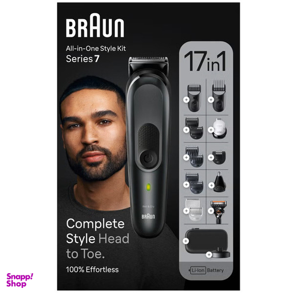 ماشین اصلاح موی سر و صورت و بدن شارژی براون مدل MGK7491