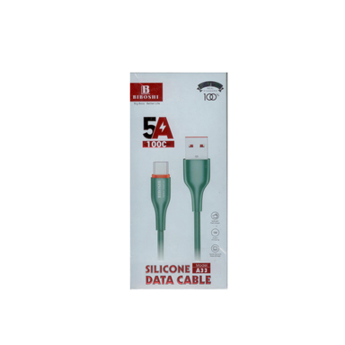 کابل شارژ بیبوشی 5 آمپر مدل A33 طول 1 متر