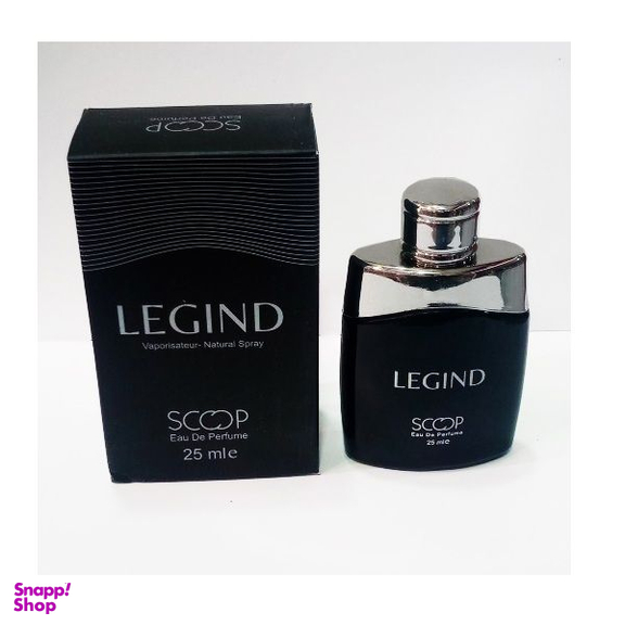 عطر جیبی مردانه اسکوپ مدل Legend حجم 25 میلی لیتر