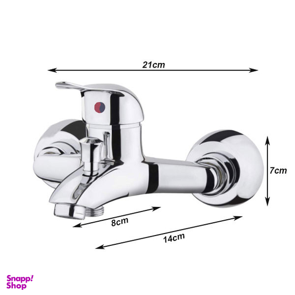 ست شیرآلات زدوار مدل قهرمان یونیورست کد M.CR مجموعه 6 عددی