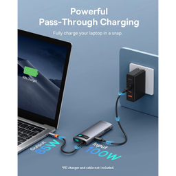 هاب 7 پورت Type-C بیسوس مدل Metal Gleam Series BS-OH146