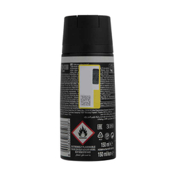 اسپری دیودورانت مردانه اکس مدل Black حجم 150 میلی لیتر