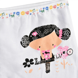 شورت دخترانه پادار عروسکی کد 55 مجموعه 2 عددی