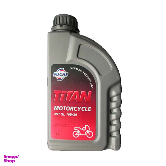 روغن موتور سیکلت فوکس مدل 10W30 API SL حجم 1 ایتر