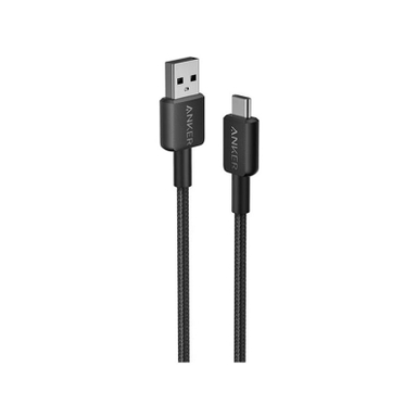 کابل دیتا USB به Type-C انکر مدل A81H5 322 طول 90 سانتی‌ متر