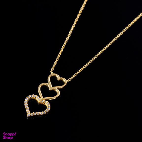 گردنبند طلا 18 عیار زنانه جواهری سون کد 2194