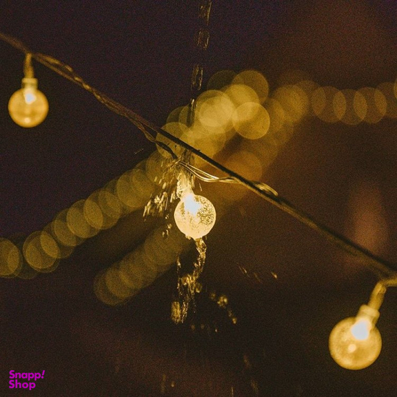 ريسه روشنايی سولار شارژی نیچرهایک مدل Solar String Lights کد DQ027 طول 20 متر 100 لامپ