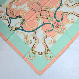 روسری زنانه آنالیا مدل ابریشم دور دست دوز کد 6057