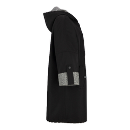 بارانی زنانه السانا مدل فرانه کد 231401 رنگ مشکی