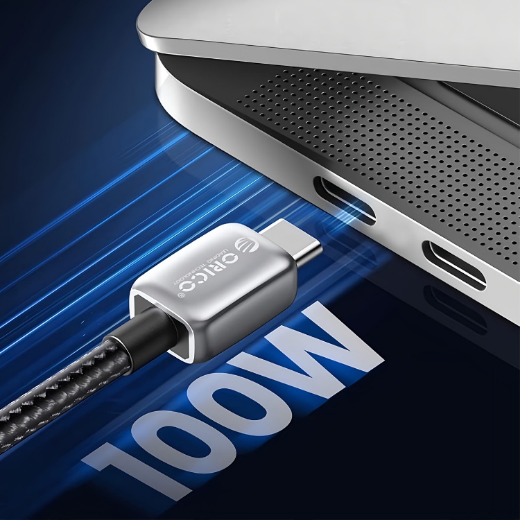 کابل 100 وات Type-C اوریکو مدل GQZB100 طول 1 متر
