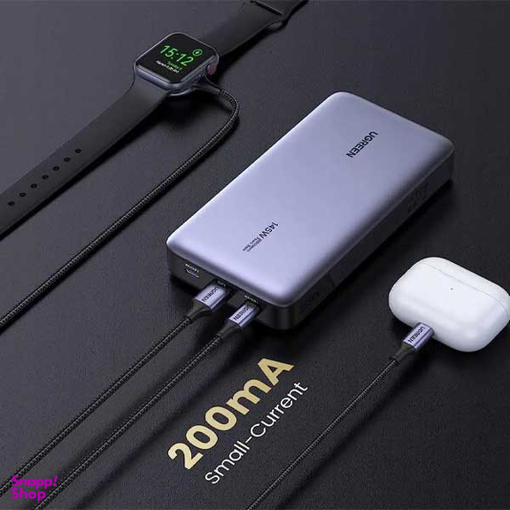 پاوربانک 145 وات یوگرین مدل PB205 کد 90597A ظرفیت 25000 میلی‌ آمپر ساعت به همراه کابل USB-C