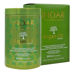 ماسک مو فری سولفات اینوآر مدل Argan System حجم 800 میلی لیتر