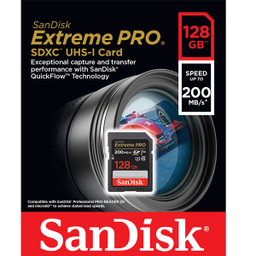کارت حافظه سن دیسک مدل Extreme Pro SDXC کد 1282200 ظرفیت 128 گیگابایت