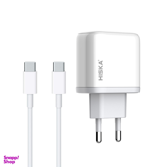 شارژر دیواری هیسکا مدل H-108 به همراه کابل USB-C