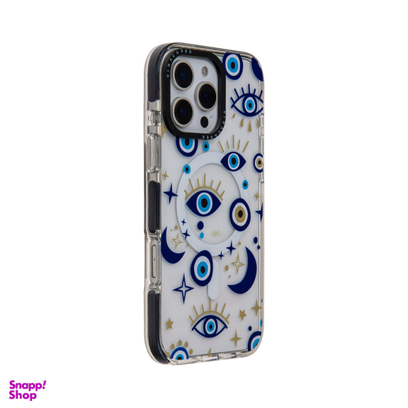 کاور موبایل ویناکیسز مدل Gold and Blue eyes MagSafe مناسب اپل iphone 16 pro max