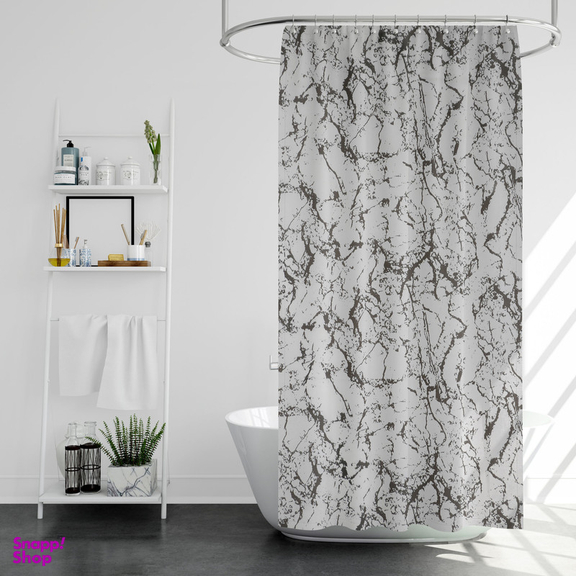 پرده حمام پیسو مدل BZ-60 سایز 180×200 سانتی متر