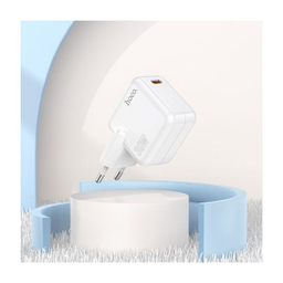 شارژر دیواری 30 وات هوکو مدل C112A PD به همراه کابل تبدیل Type-C