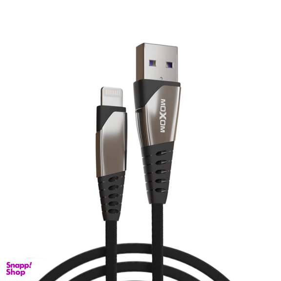 کابل شارژ 2.4 آمپر USB به Lightning موکسوم مدل KH-34i طول 1 متر