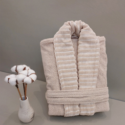 حوله پالتویی ارغوان طرح نارسیس سایز 125