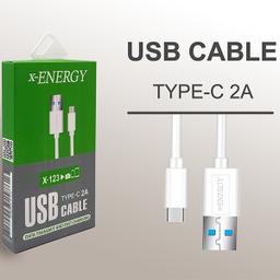 کابل تبدیل USB به Type C ایکس-انرژی مدل X-123 طول 2 متر
