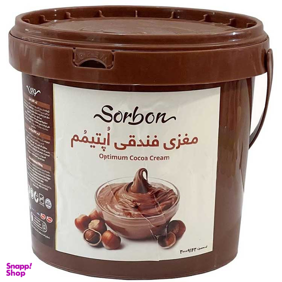 کرم کاکائو مغزی فندقی اپتیمم سوربن وزن 3 کیلوگرم