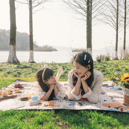 زيرانداز کمپينگ نیچرهایک مدل 240×210 Printed Patterned Picnic Mat کد FCD01