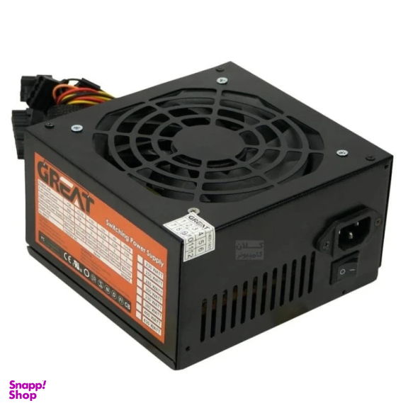 منبع تغذیه گریت کد 230W مدل فن بزرگ