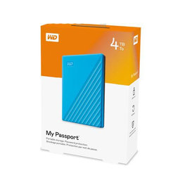 هارد اکسترنال وسترن دیجیتال مدل My Passport ظرفیت 4 ترابایت