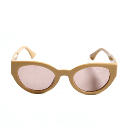 عینک آفتابی زنانه طرح miu miu کد 2428 رنگ کرم