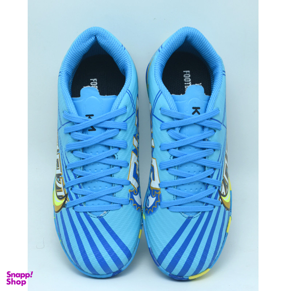 کفش فوتبال پسرانه مدل C-8814 رنگ آبی