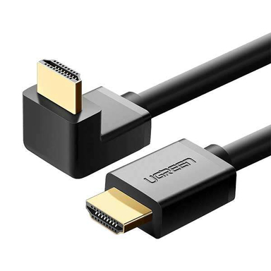 کابل 2.0 HDMI با سوکت 90 درجه یوگرین مدل HD103 کد 10172 طول 1 متر
