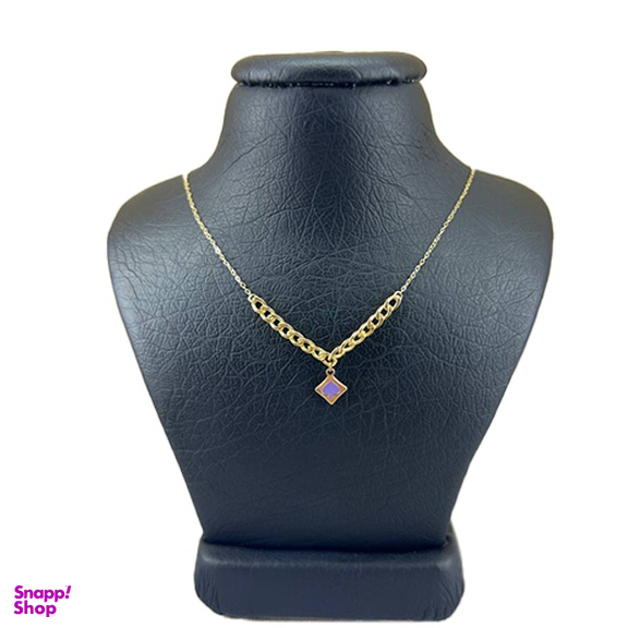 گردنبند طلا 18 عیار زنانه طرح کارتیر ظریف بافت ریز کد 69846