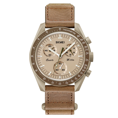 ساعت مچی اسکمی مدل 1982 رنگ خاکی