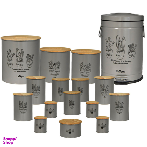 سرویس آشپزخانه یونیک 16 پارچه مدل کاکتوس کد 9093