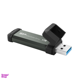 اس اس دی اکسترنال سیلیکون پاور مدل MS70 ظرفیت یک ترابایت به همراه تبدیل USB به Type-C