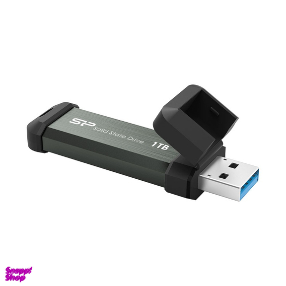 اس اس دی اکسترنال سیلیکون پاور مدل MS70 ظرفیت یک ترابایت به همراه تبدیل USB به Type-C