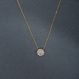 گردنبند طلا 18 عیار زنانه جواهری سون کد 3193