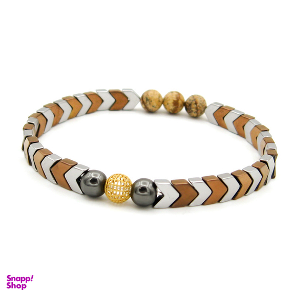 دستبند طلا 18 عیار مردانه کاپانی مدل kb028