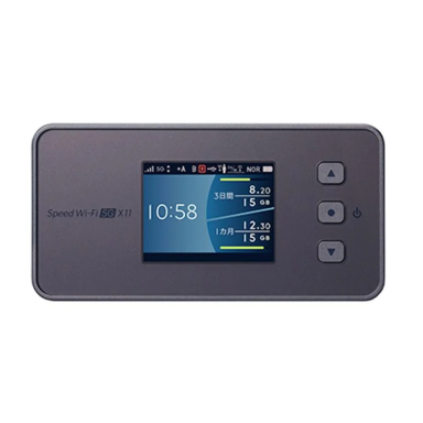 مودم 4G/5G قابل حمل یوکیو ان ای سی مدل Speed Wi-Fi 5G X11