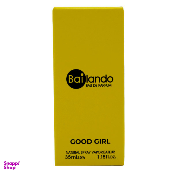 عطر جیبی بایلندو مدل good girl حجم 35 میلی‌لیتر