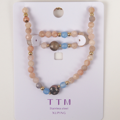 نیم ست زیور زنانه ژوپینگ کد 1172072937