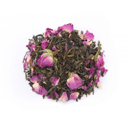 چای سبز گل محمدی ارگانیک نافه بسته ۱۵ عددی