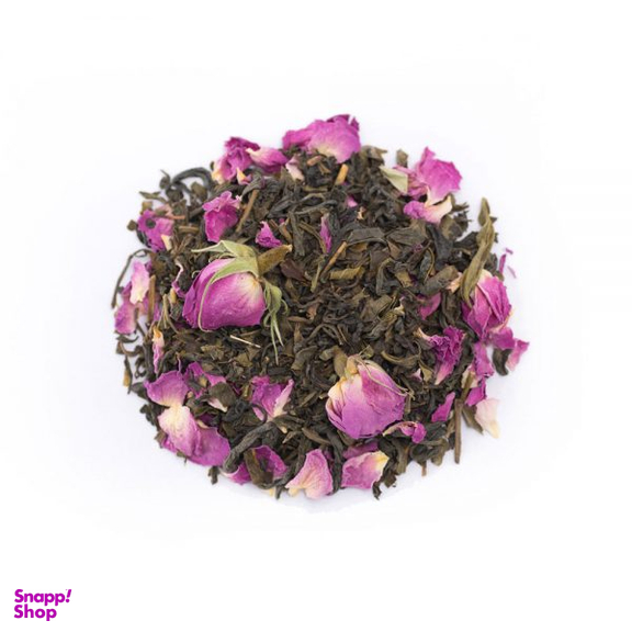 چای سبز گل محمدی ارگانیک نافه بسته ۱۵ عددی