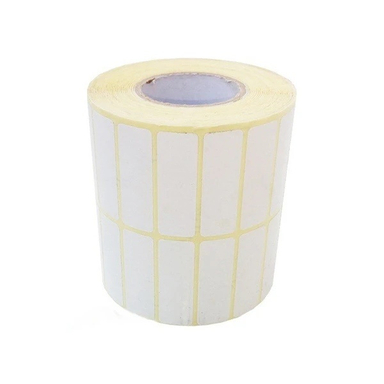 لیبل برچسب کاغذی مدل دو ردیف سایز 45×15 بسته 4000 عددی