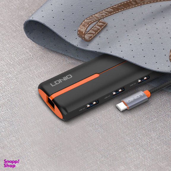 هاب 6 پورت USB-C الدینیو مدل DS-26U