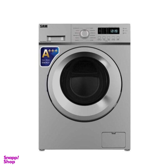 ماشین لباسشویی سام مدل UN-Q1225/S ظرفیت 8 کیلوگرم