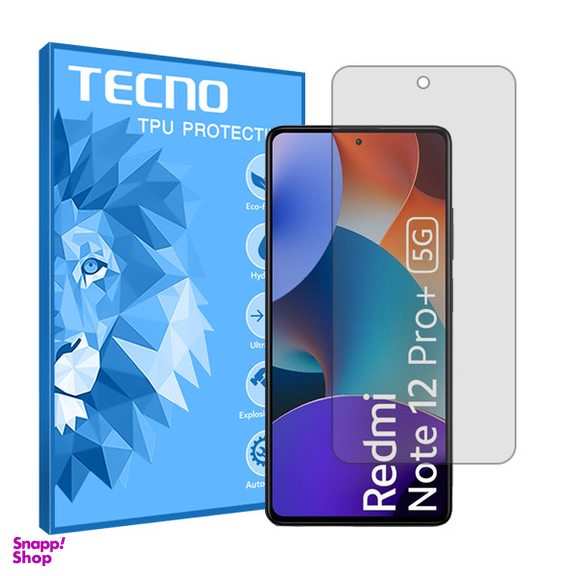 محافظ صفحه نمایش شفاف تکنو مدل HyGEL مناسب گوشی موبایل شیائومی Redmi Note 12 Pro Plus