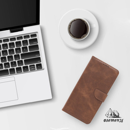 کیف کلاسوری دیامانته مدل Scusa Bk مناسب گوشی موبایل سامسونگ Galaxy A22 5G به همراه بند آویز