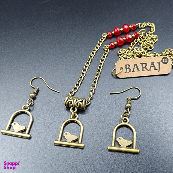 نیم ست زنانه باراج من مدل مرغ آمین کد S-GJ