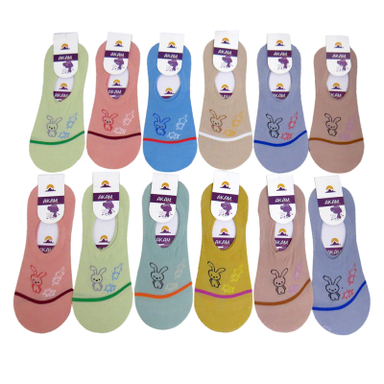 جوراب زنانه آکام مدل 240-10- مجموعه 12 عددی